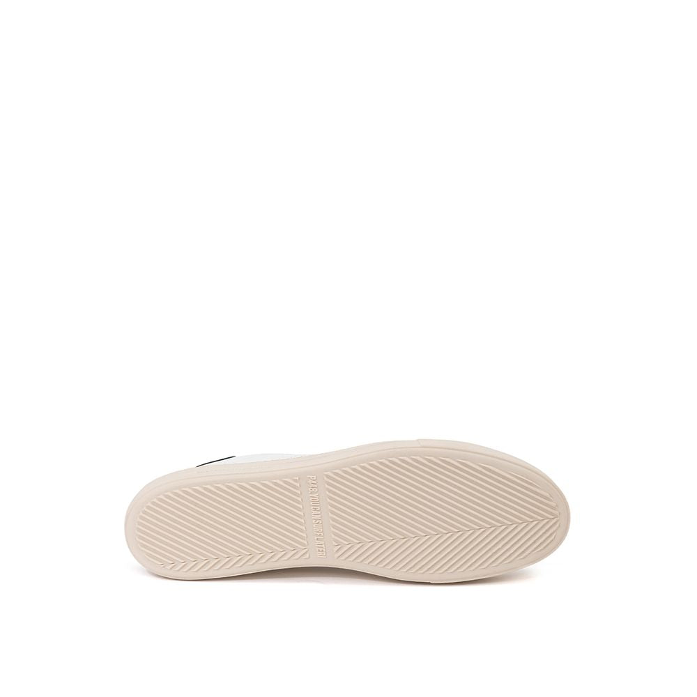 Elevate Your Sneaker Game with All-White Italian Leather Kicks - ventzia