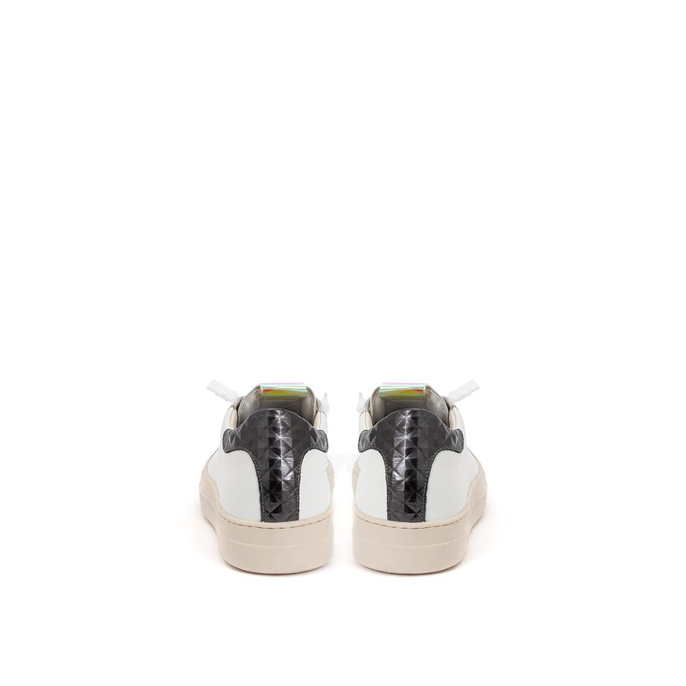 Elevate Your Sneaker Game with All-White Italian Leather Kicks - ventzia