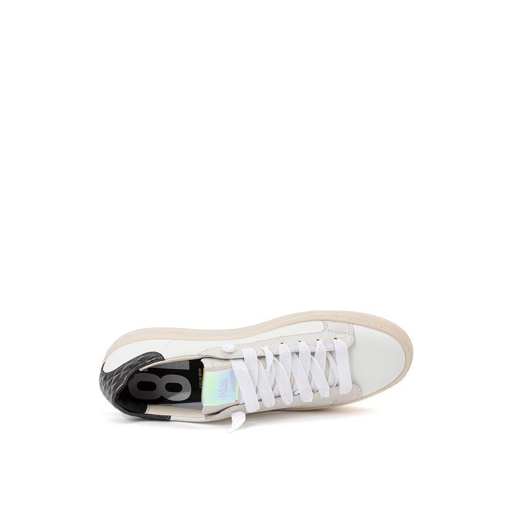 Elevate Your Sneaker Game with All-White Italian Leather Kicks - ventzia