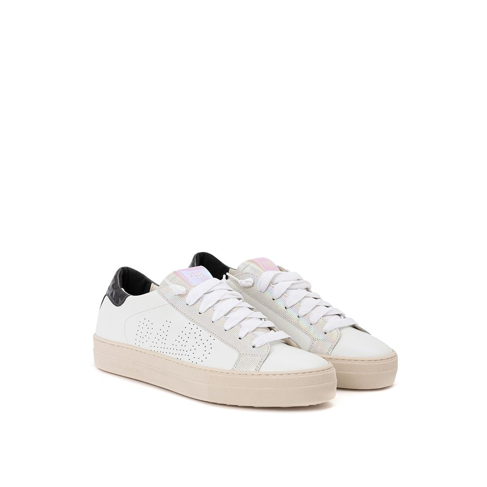 Elevate Your Sneaker Game with All-White Italian Leather Kicks - ventzia
