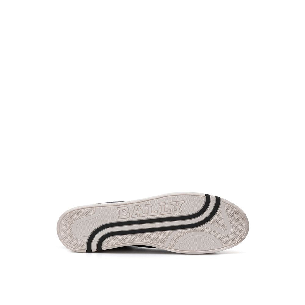 Elegant Blue Leather Sneakers For Men - ventzia