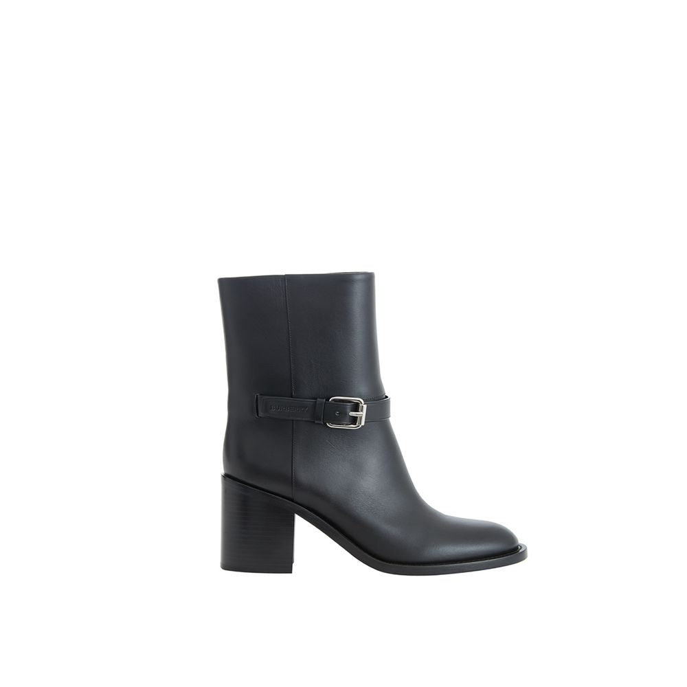 Black Leather Boot - ventzia