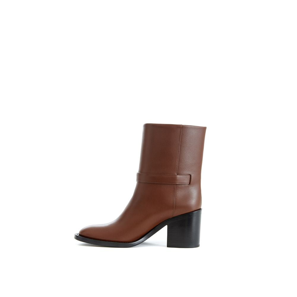 Brown Leather Boot - ventzia