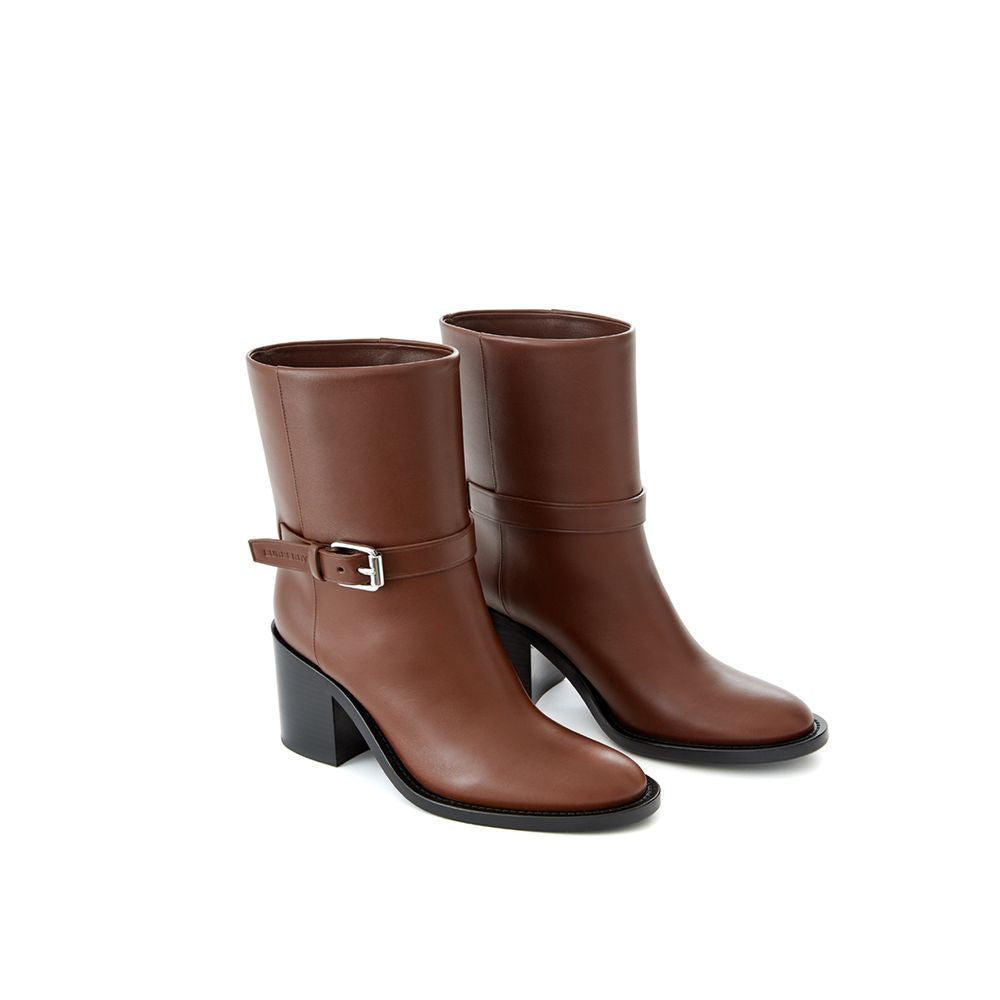 Brown Leather Boot - ventzia
