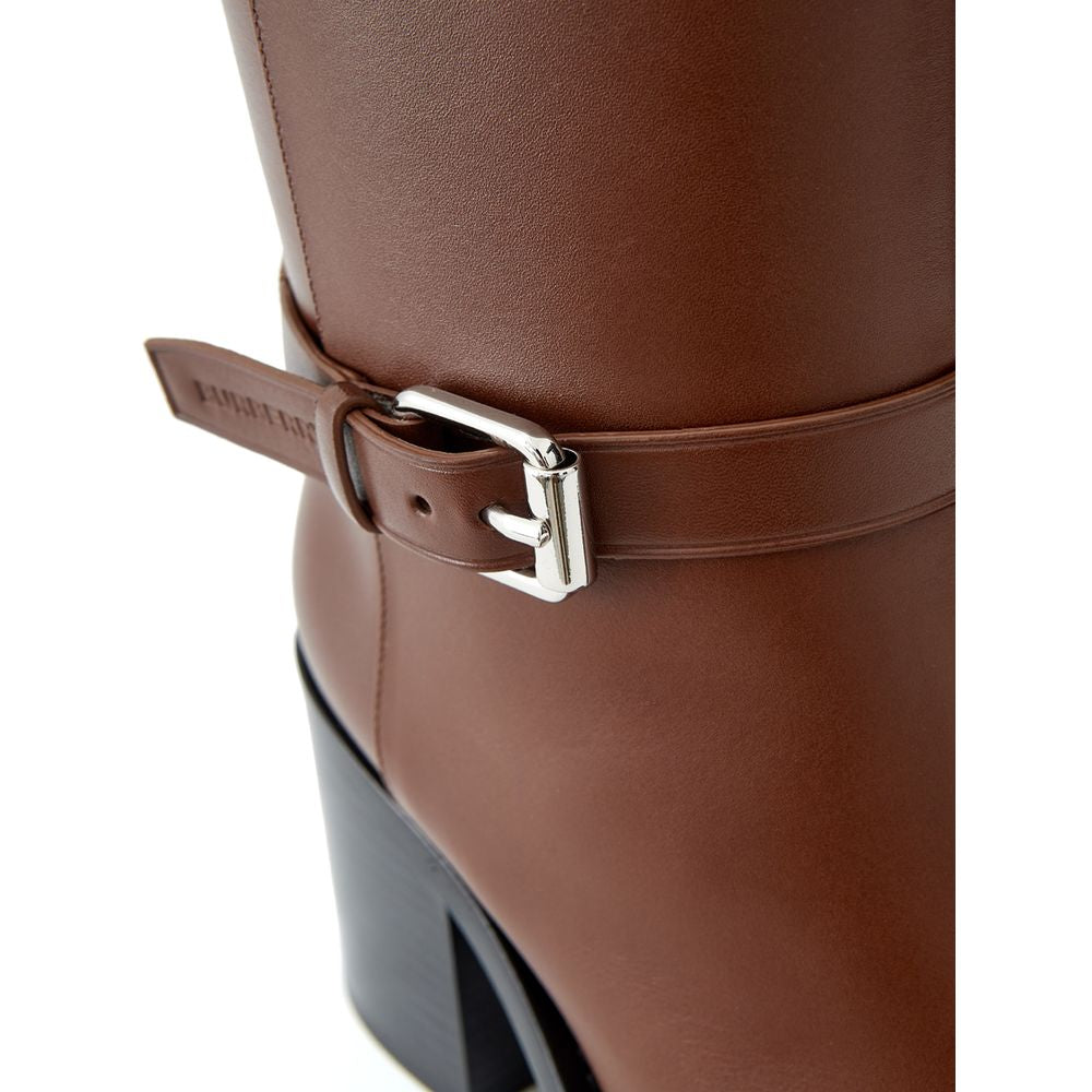 Brown Leather Boot - ventzia