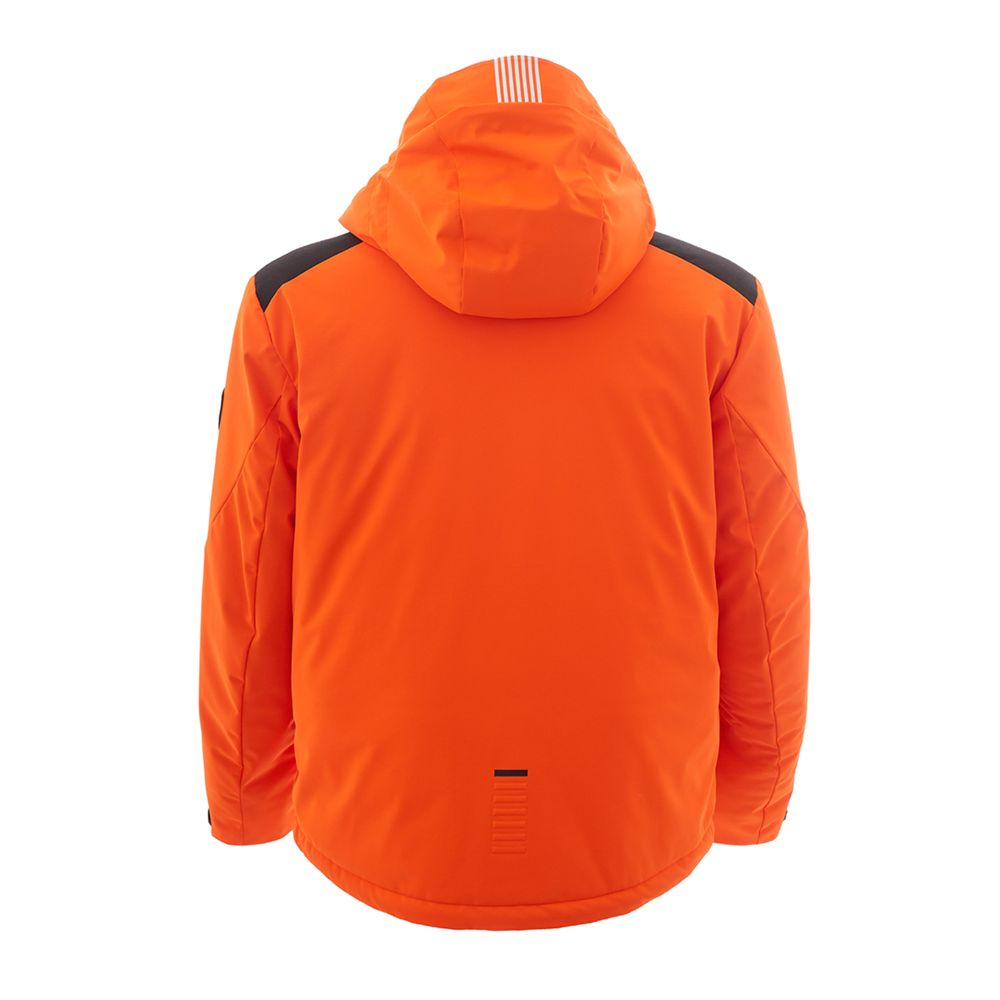 Radiant Orange EA7 Lightweight Jacket - ventzia