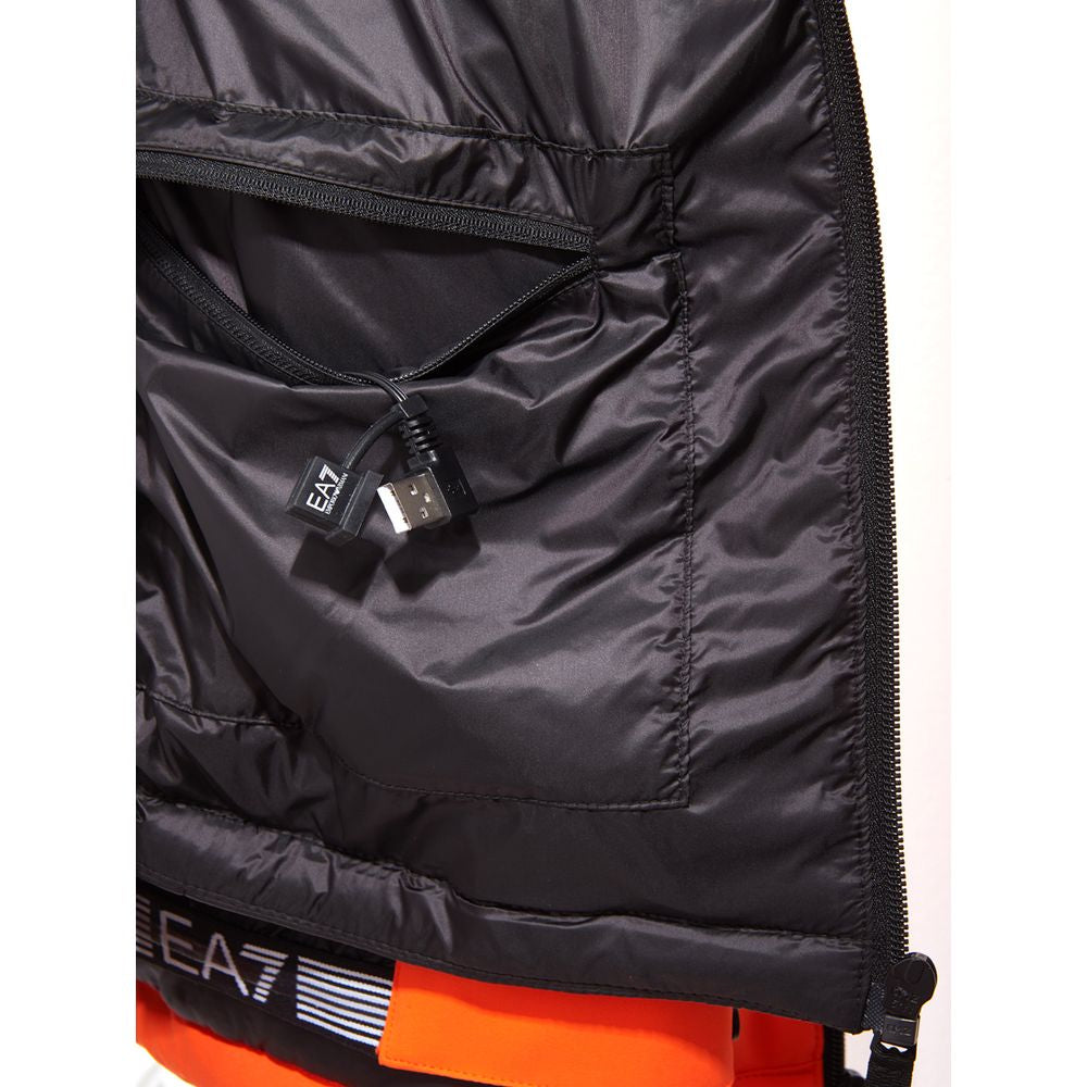 Radiant Orange EA7 Lightweight Jacket - ventzia