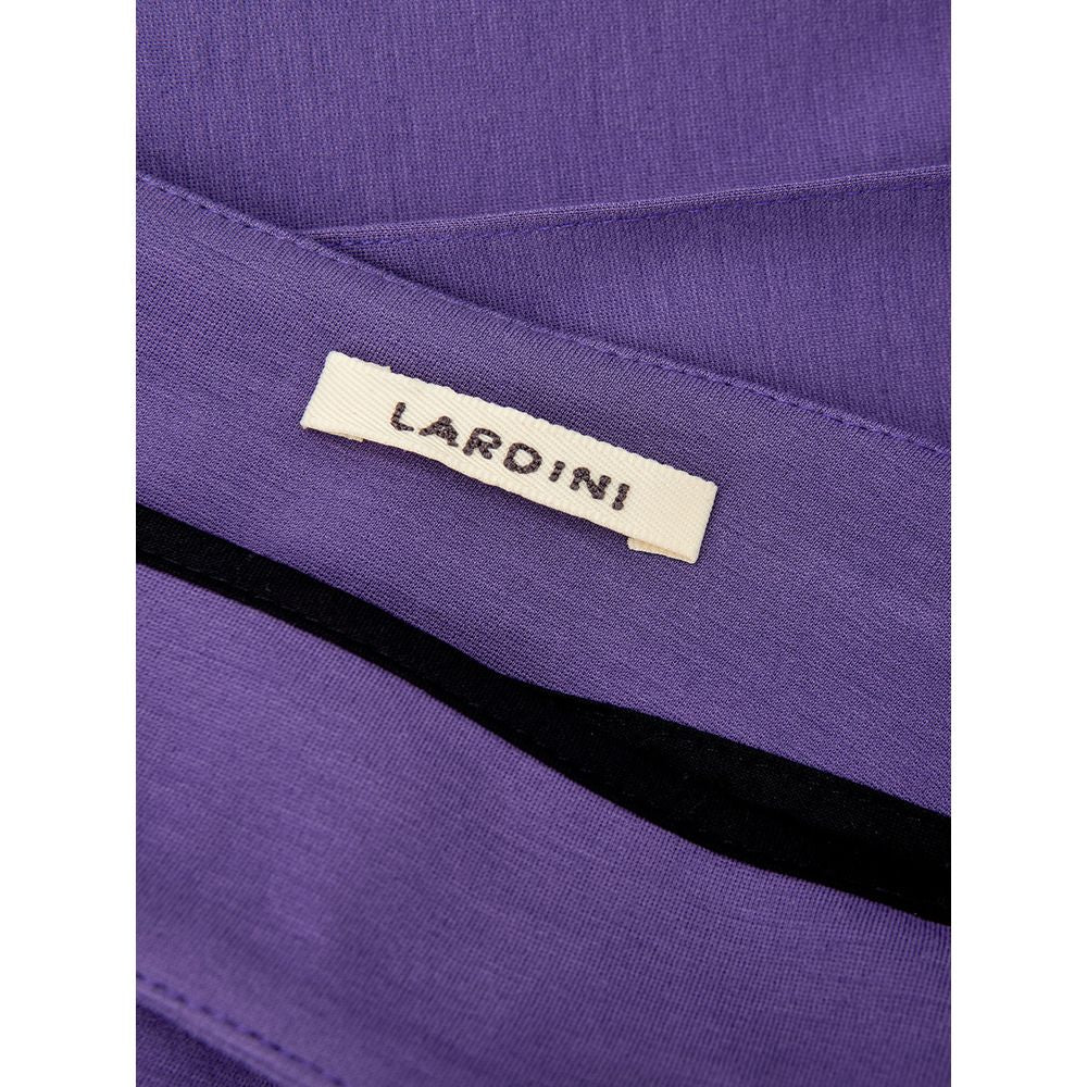 Elegant Purple Viscose Pants - ventzia