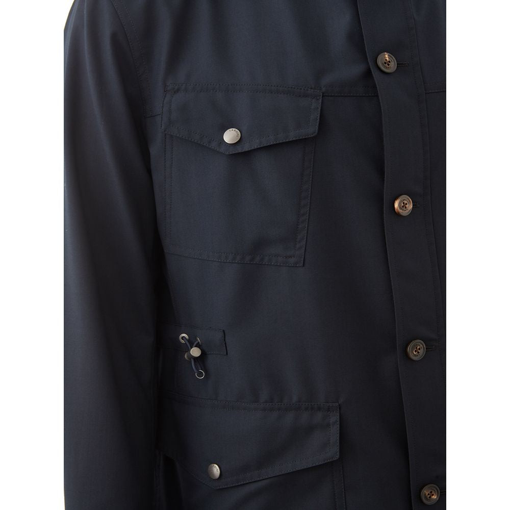 Elegant Wool Blend Men's Jacket - ventzia