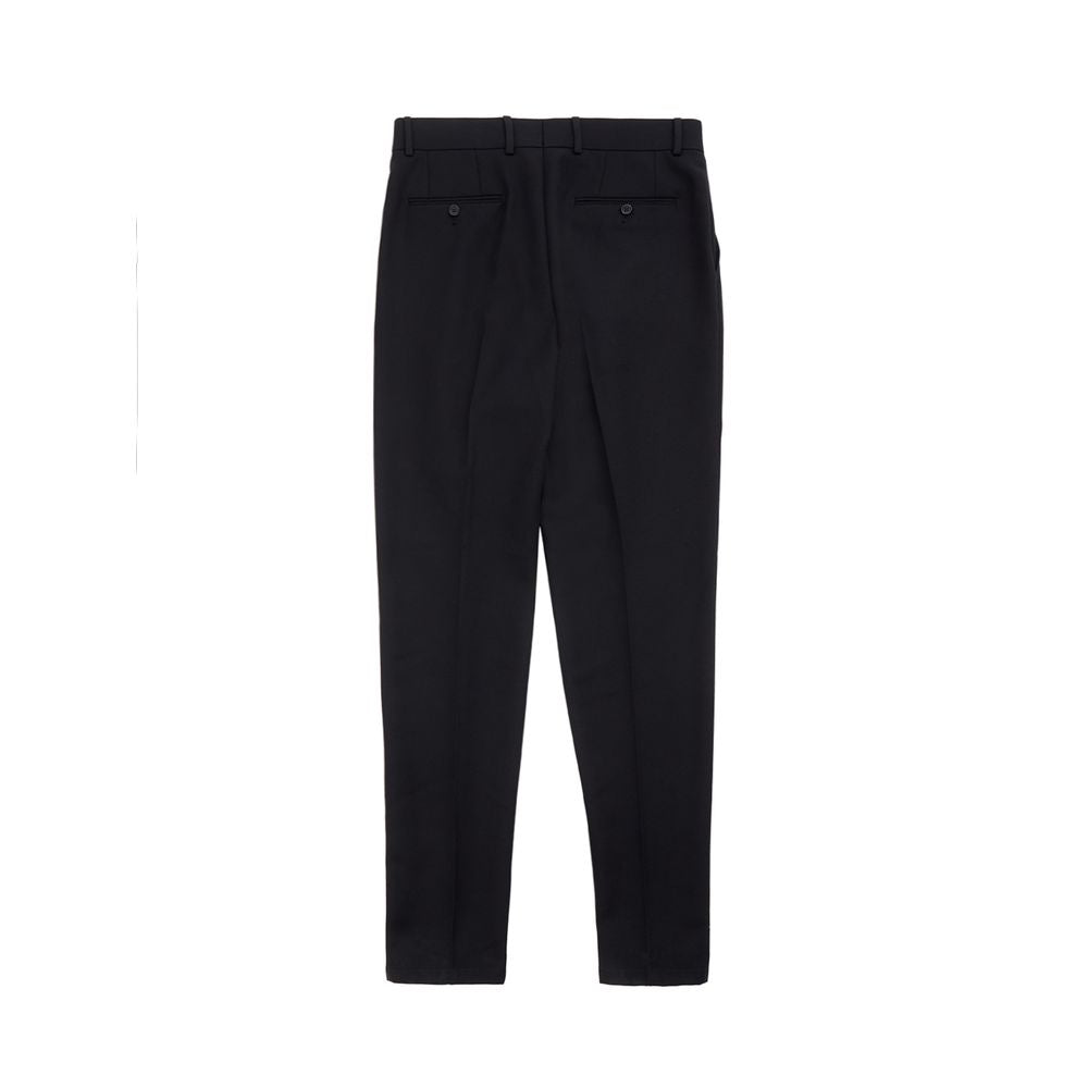Elegant Polyester Black Pants for Men - ventzia