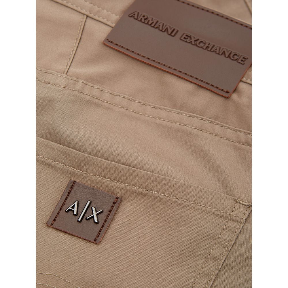 Brown Cotton Pant