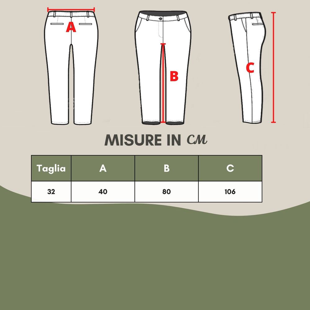 Brown Cotton Pant