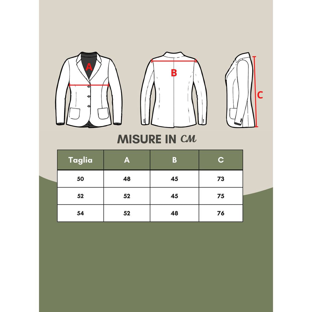 Lardini Elegant Multicolor Linen Jacket - ventzia