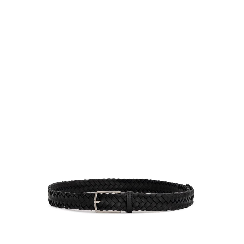 Black Leather Belt - ventzia