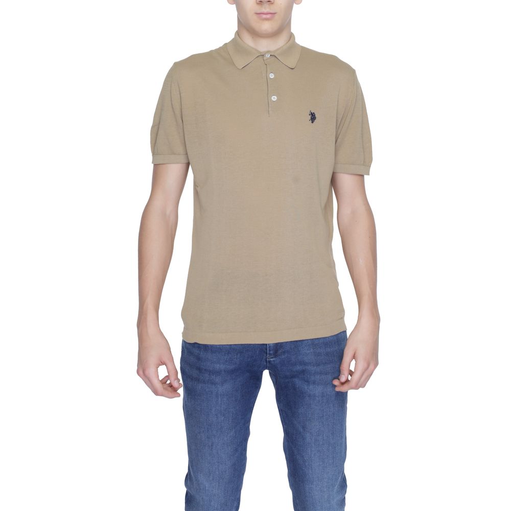 Beige Denim Shirt