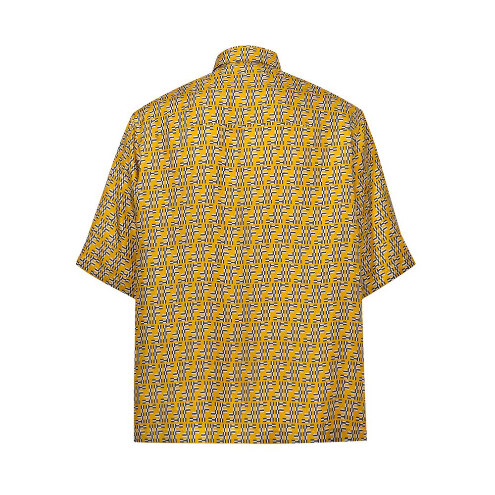 Yellow Silk Shortsleeve - ventzia