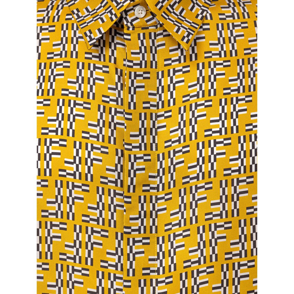 Yellow Silk Shortsleeve - ventzia