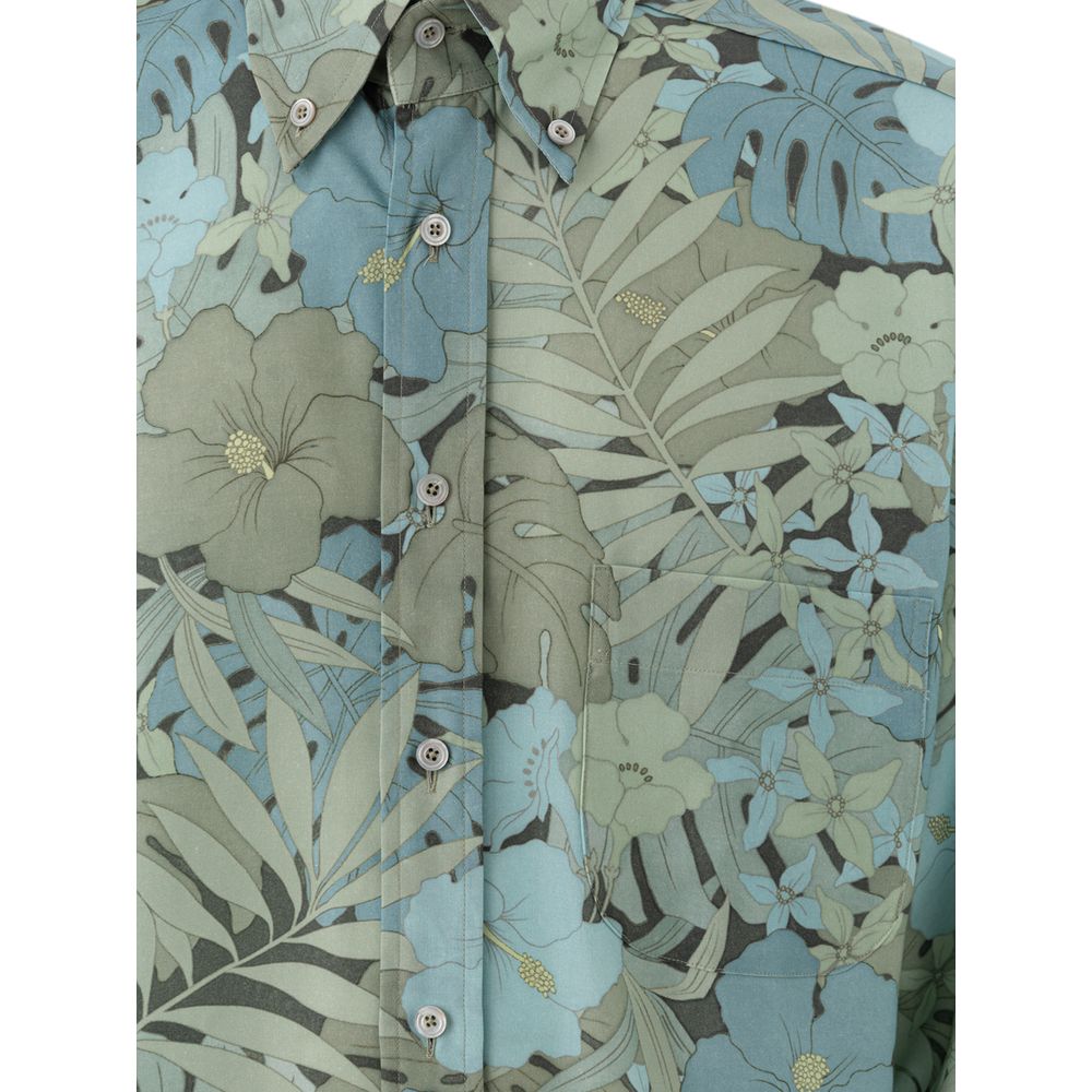 Blue Lyocell Shirt - ventzia