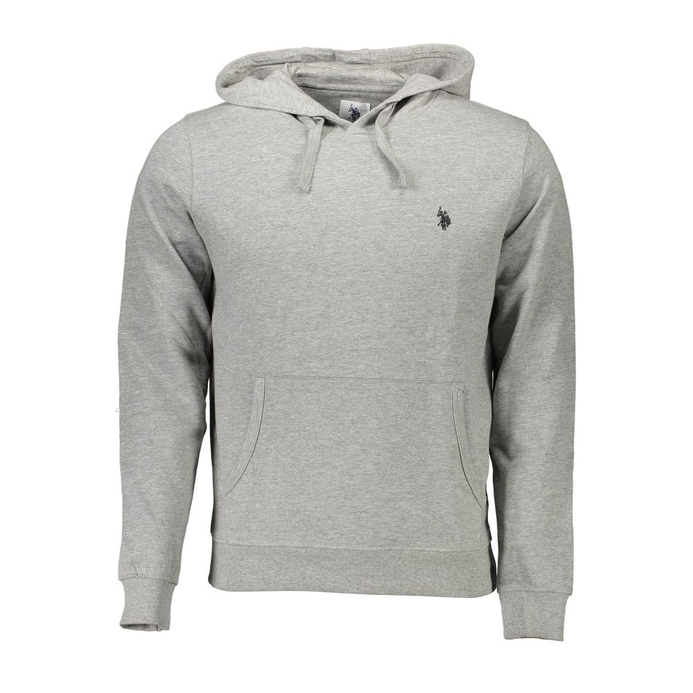 Gray Cotton Men Sweater - ventzia