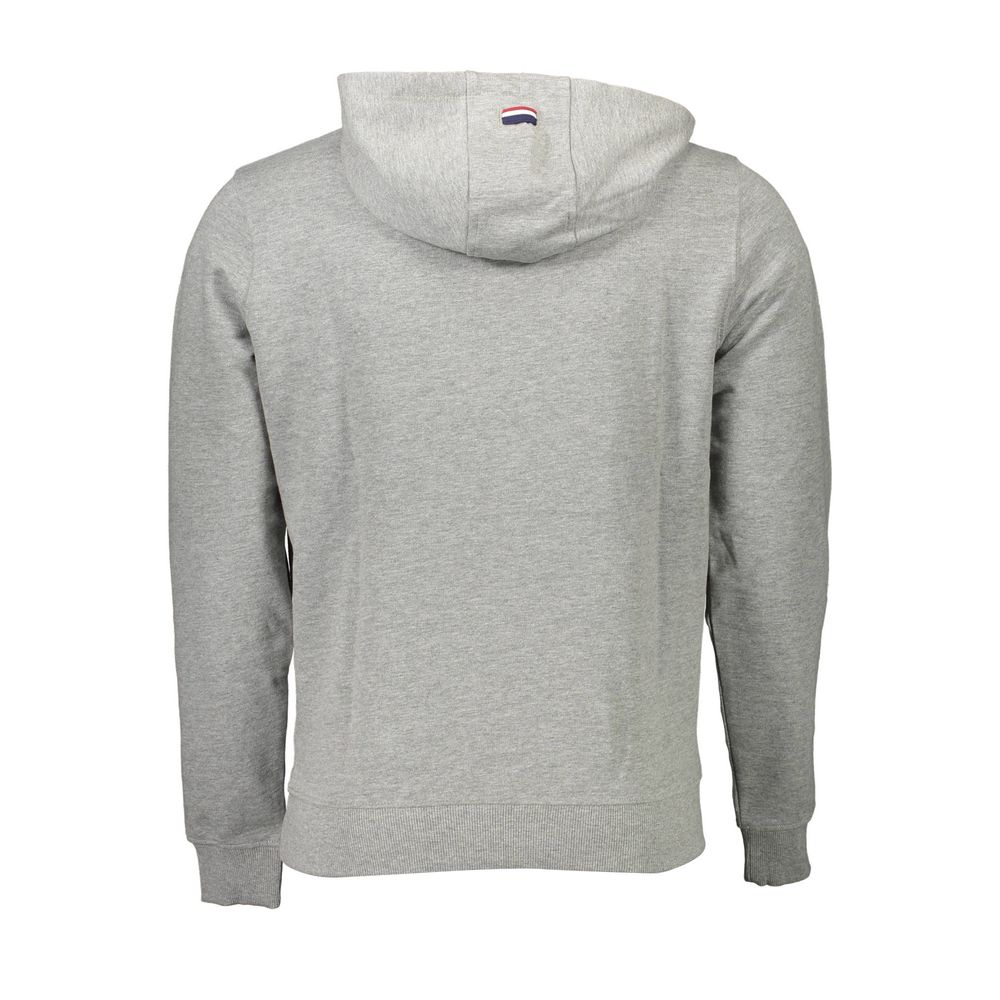 Grigio Cotton Men Sweatshirt - ventzia