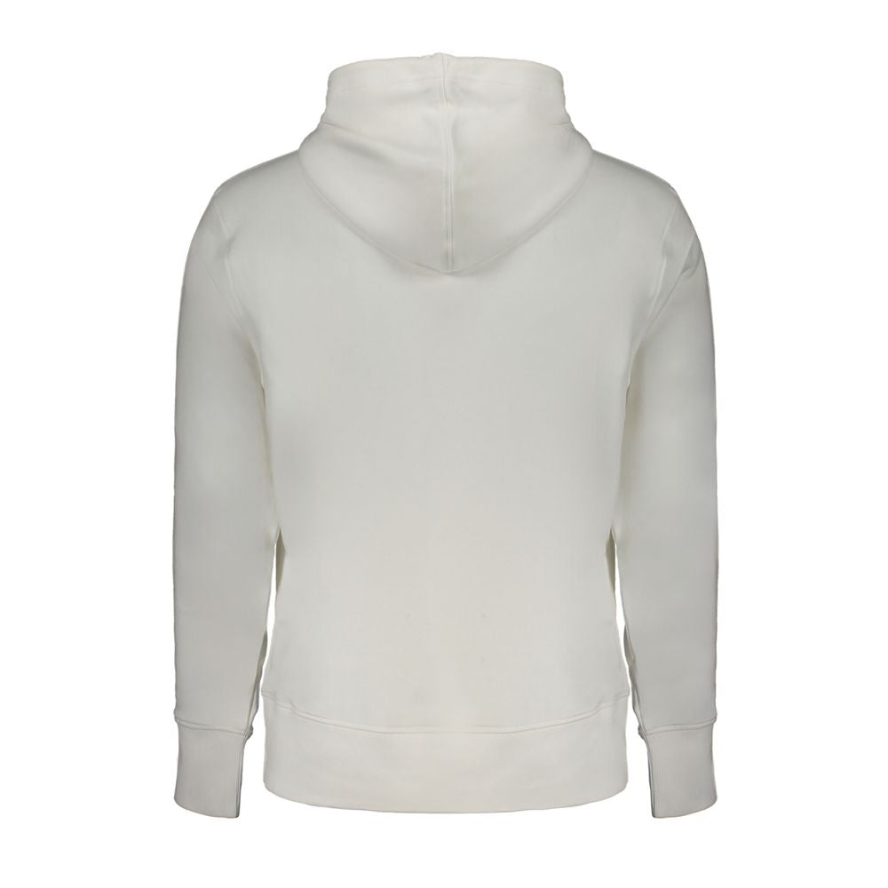 White Cotton Men Sweater - ventzia