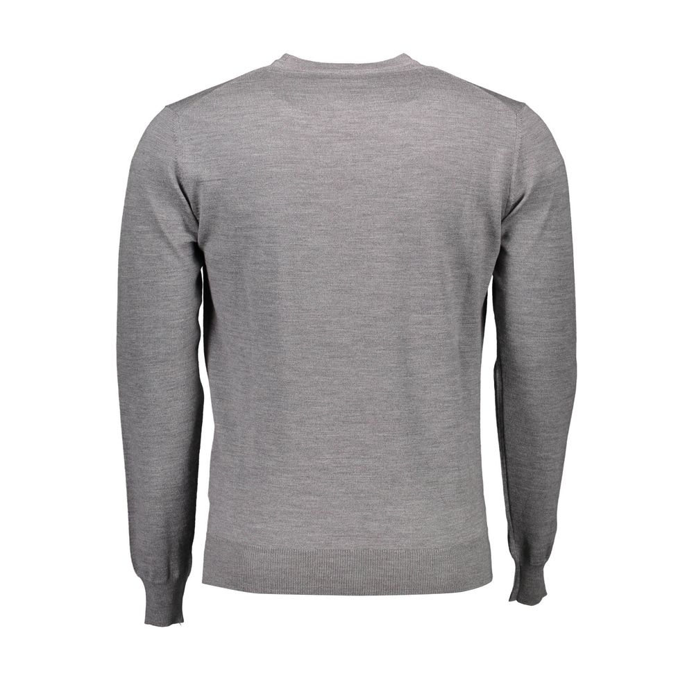 Grigio Wool Men Sweater - ventzia