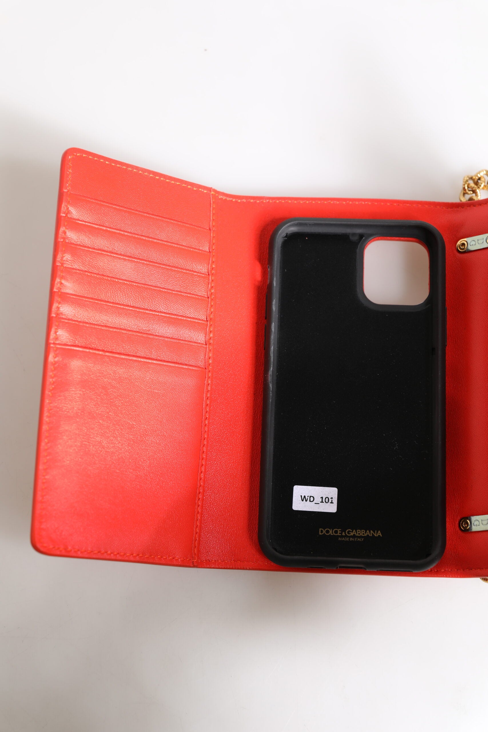 Red Leather Quilted Devotion Crossbody Phone Cover Bag - ventzia