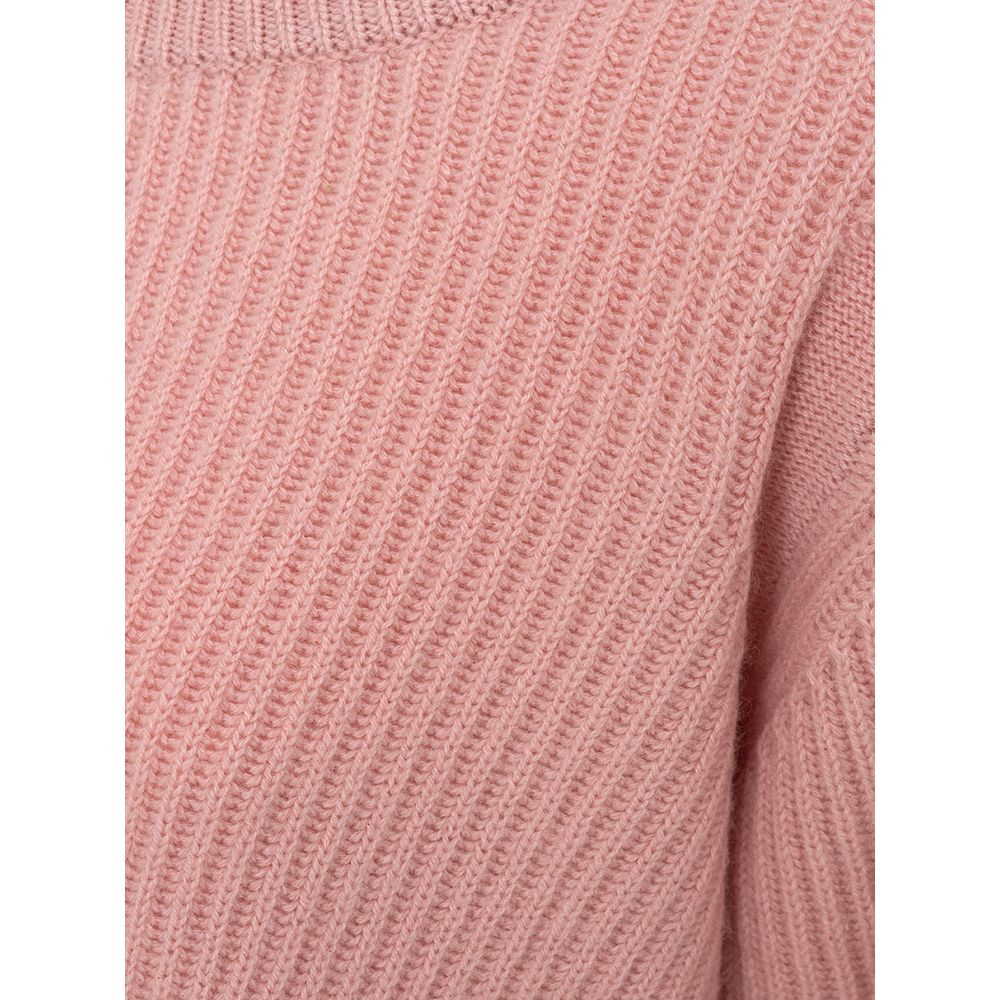 Elegant Cashmere Pink Top - Indulge in Soft Luxury - ventzia