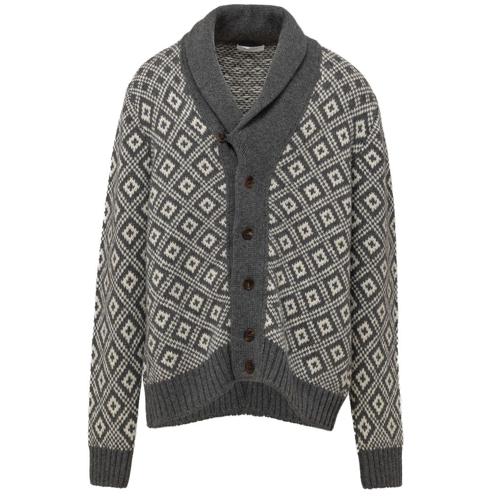 Bicolor Cashmere Cardigan - ventzia