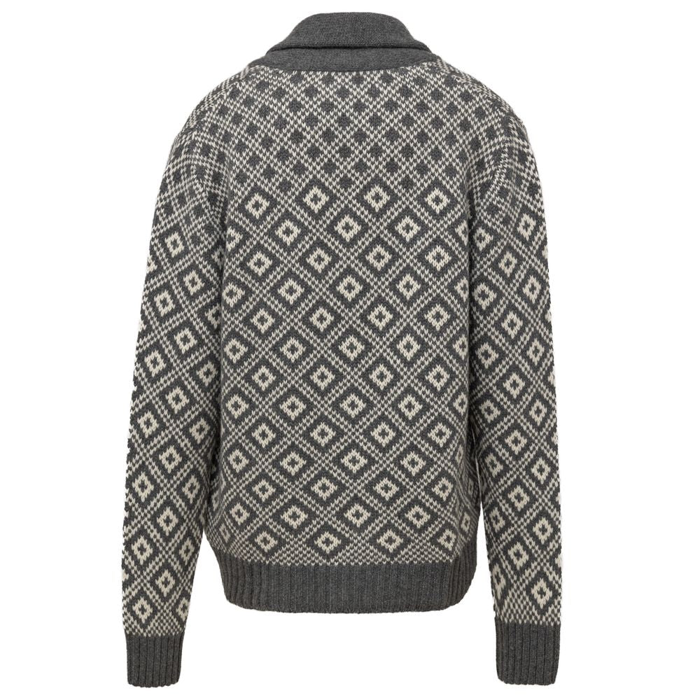 Bicolor Cashmere Cardigan - ventzia