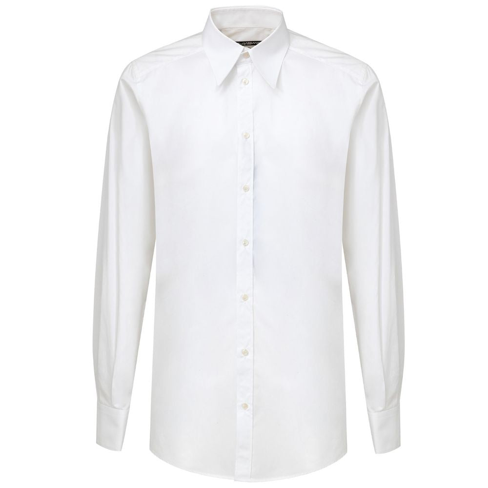 White Cotton Shirt - ventzia