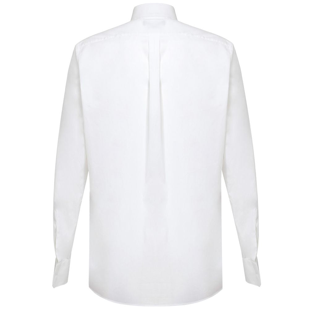 White Cotton Shirt - ventzia