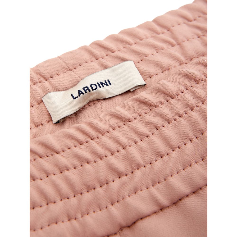 Elegant Pink Polyester Pants for Women - ventzia