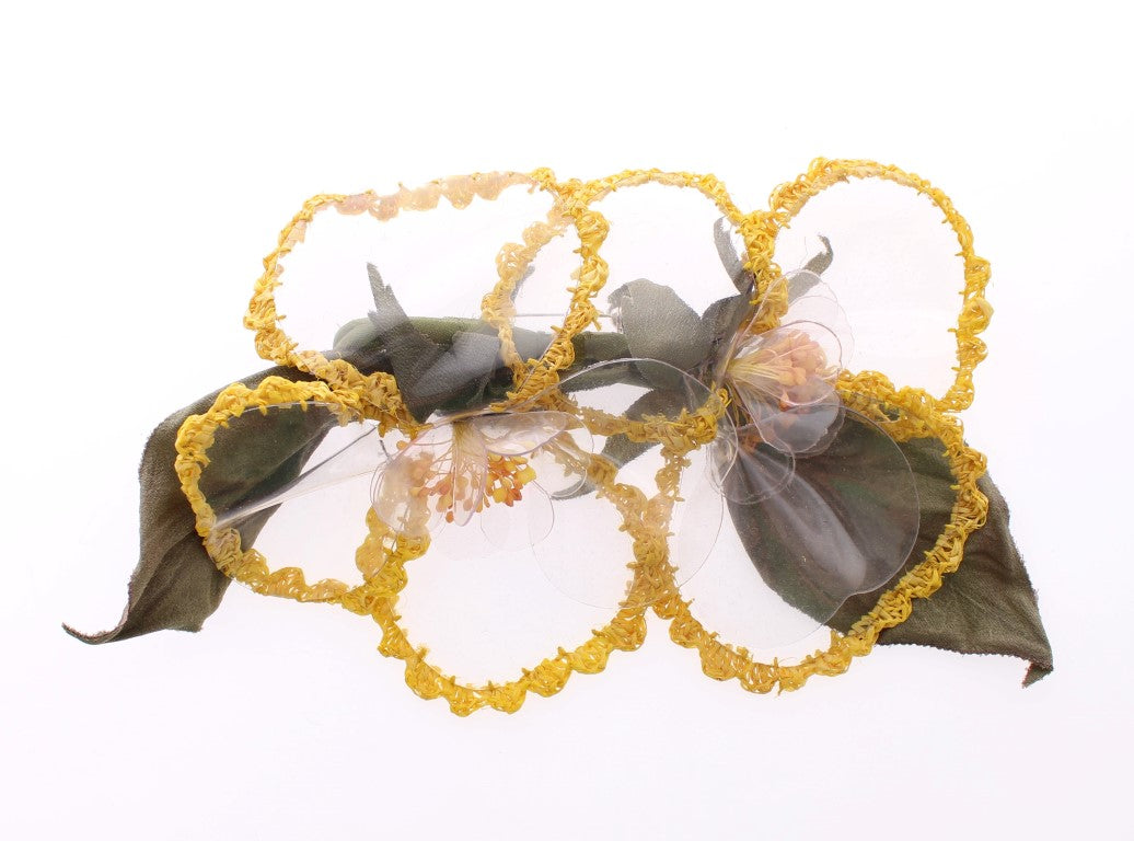 Exquisite Handmade Floral Silk Brooch - ventzia