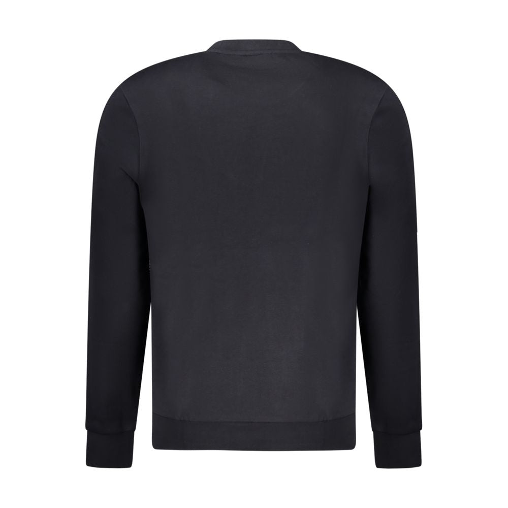 Black Cotton Sweatshirt