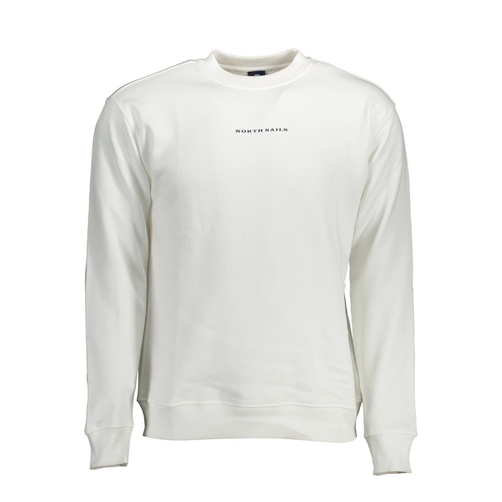 Bianco Cotton Men Sweatshirt - ventzia
