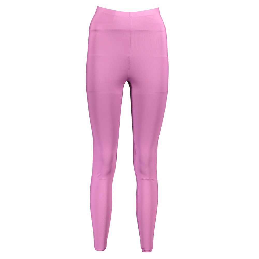 Purple Polyester Women Legging - ventzia