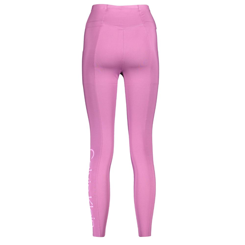Purple Polyester Women Legging - ventzia