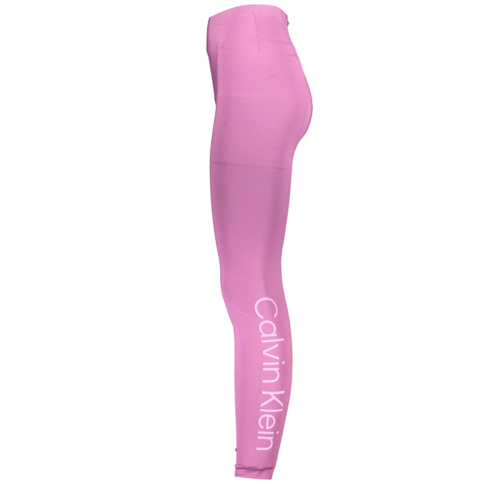 Purple Polyester Women Legging - ventzia