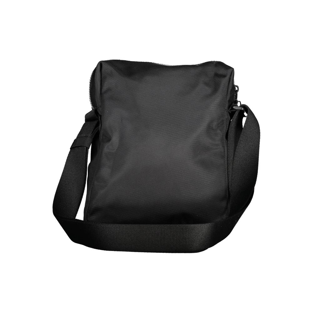 "Black Polyester Mens Shoulder Bag" - ventzia