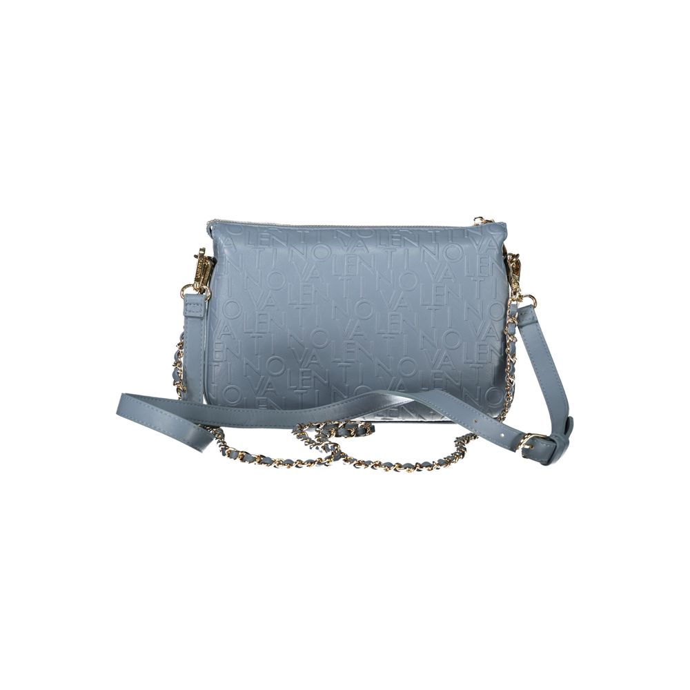 Azzurro Polyurethane Women Handbag