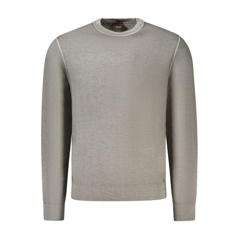 Grigio Wool Mens Sweater - ventzia