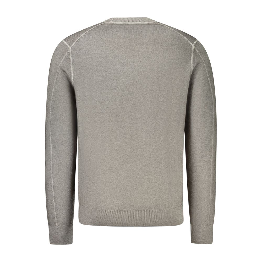 Grigio Wool Mens Sweater - ventzia