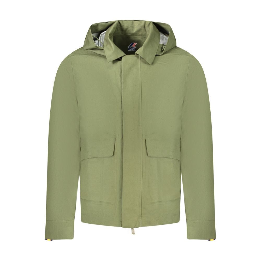 Green Cotton Jackets & Coat