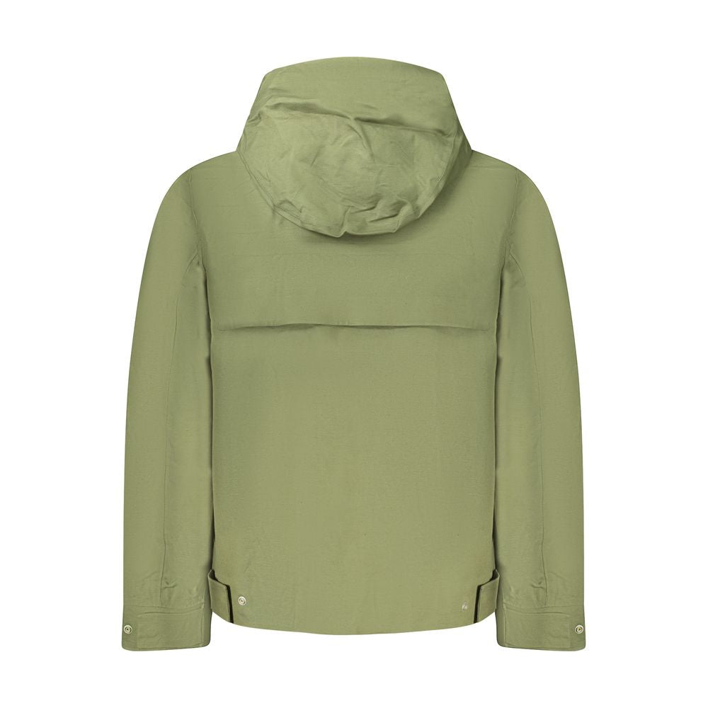 Green Cotton Jackets & Coat