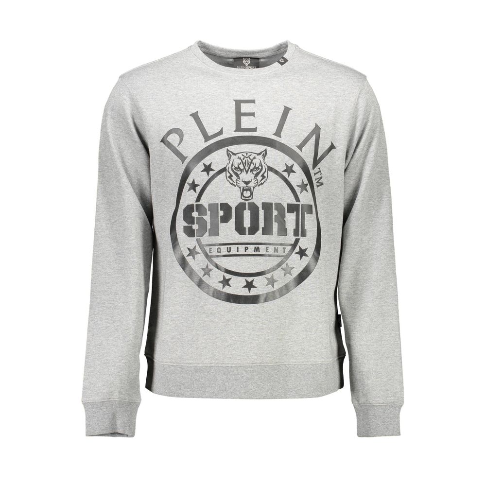 Grigio Cotton Men Sweatshirt - ventzia