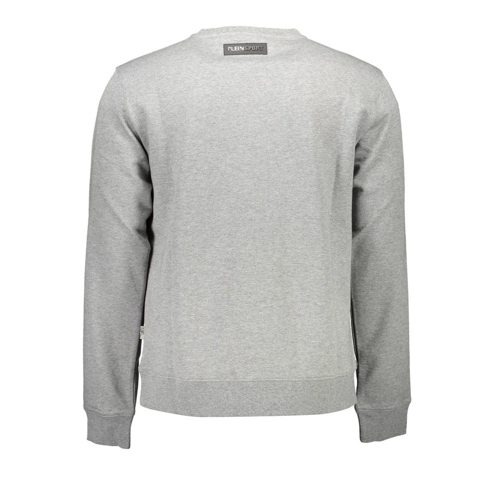 Grigio Cotton Men Sweatshirt - ventzia
