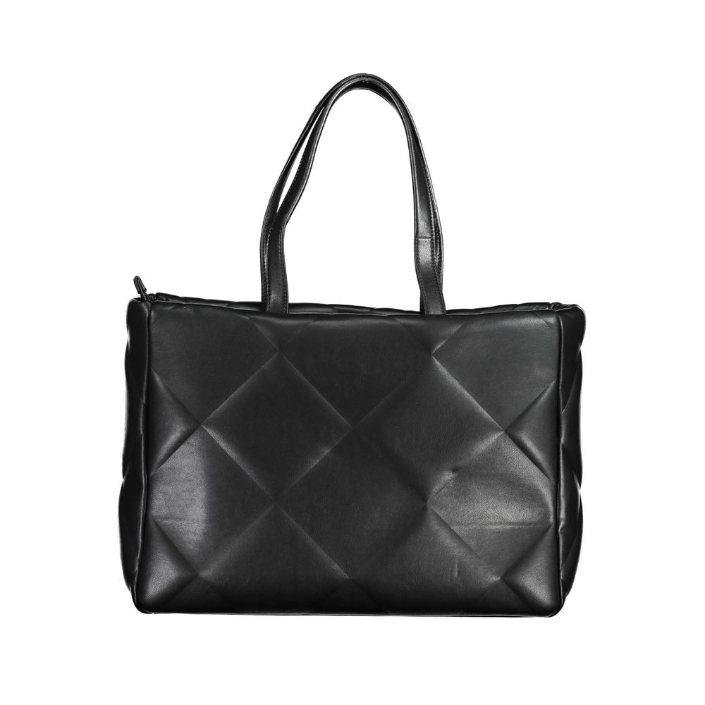 Nero Polyester Woman Handbag