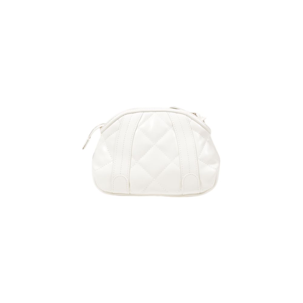 Cream Polyethylene Handbag - ventzia