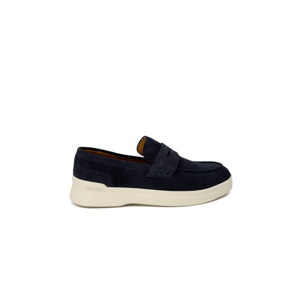 Blue Suede Leather Oxfords And Derby - ventzia